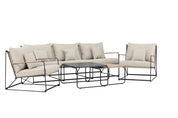 Venture Home Palazzo Soffgrupp utomhus, Beige - Azalea Home