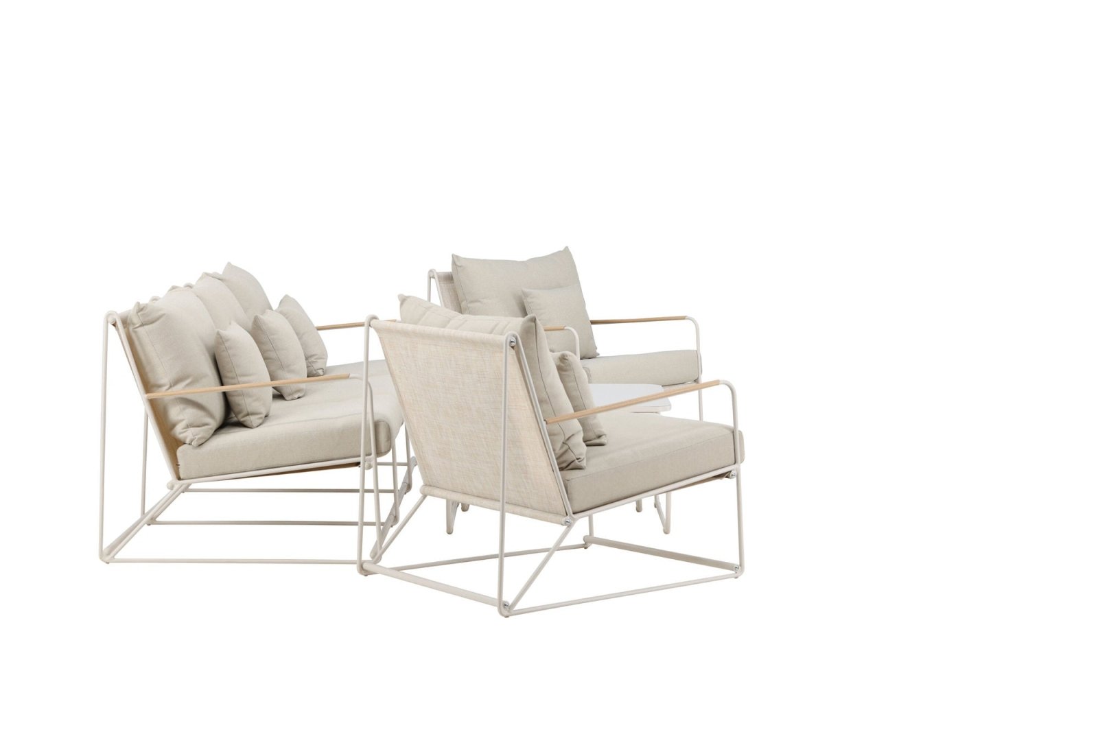 Venture Home Palazzo Soffgrupp utomhus, Beige - Azalea Home