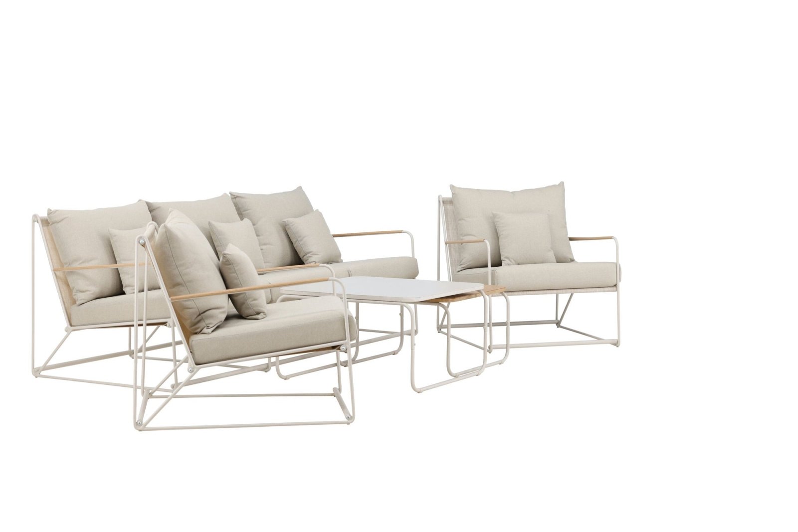 Venture Home Palazzo Soffgrupp utomhus, Beige - Azalea Home
