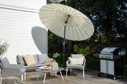 Venture Home Palmetto Parasoll ø270, Vit - Azalea Home