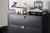 Venture Home Piring Byrå 78 x 98, Svart - Azalea Home