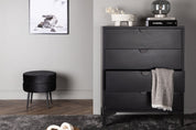 Venture Home Piring Byrå 78 x 98, Svart - Azalea Home