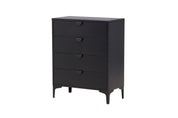 Venture Home Piring Byrå 78 x 98, Svart - Azalea Home