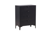 Venture Home Piring Byrå 78 x 98, Svart - Azalea Home
