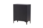 Venture Home Piring Byrå 78 x 98, Svart - Azalea Home
