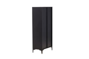Venture Home Piring Garderob 85 x 183, Svart - Azalea Home