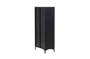 Venture Home Piring Garderob 85 x 183, Svart - Azalea Home