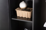 Venture Home Piring Garderob 85 x 183, Svart - Azalea Home