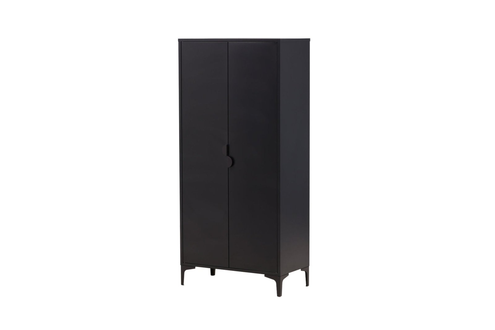 Venture Home Piring Garderob 85 x 183, Svart - Azalea Home