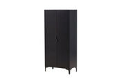 Venture Home Piring Garderob 85 x 183, Svart - Azalea Home
