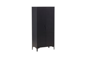 Venture Home Piring Garderob 85 x 183, Svart - Azalea Home