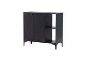 Venture Home Piring Skåp 110 x 100, Svart - Azalea Home