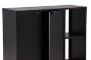 Venture Home Piring Skåp 110 x 100, Svart - Azalea Home