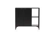 Venture Home Piring Skåp 110 x 100, Svart - Azalea Home