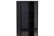 Venture Home Piring Skåp 90 x 190, Svart - Azalea Home
