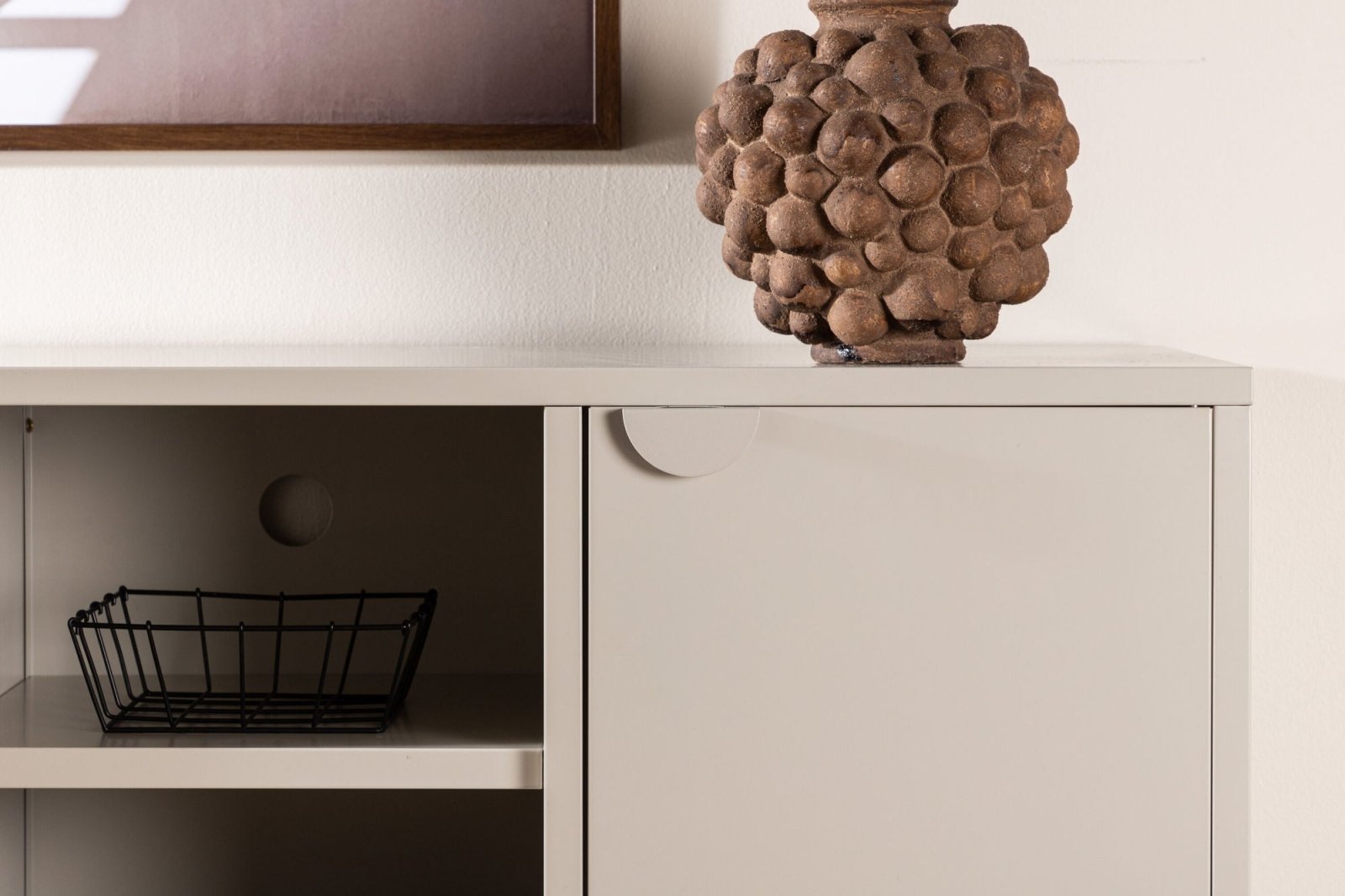 Venture Home Piring TV - bänk 120 x 63, Beige - Azalea Home