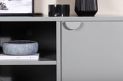 Venture Home Piring TV - bänk 120 x 63, Ljusgrå - Azalea Home