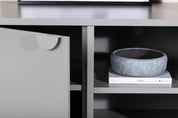 Venture Home Piring TV - bänk 120 x 63, Ljusgrå - Azalea Home