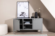 Venture Home Piring TV - bänk 120 x 63, Ljusgrå - Azalea Home