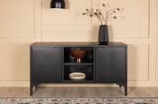 Venture Home Piring TV - bänk 120 x 63, Svart - Azalea Home