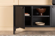 Venture Home Piring TV - bänk 120 x 63, Svart - Azalea Home