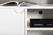 Venture Home Piring TV - bänk 120 x 63, Vit - Azalea Home