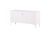 Venture Home Piring TV - bänk 120 x 63, Vit - Azalea Home