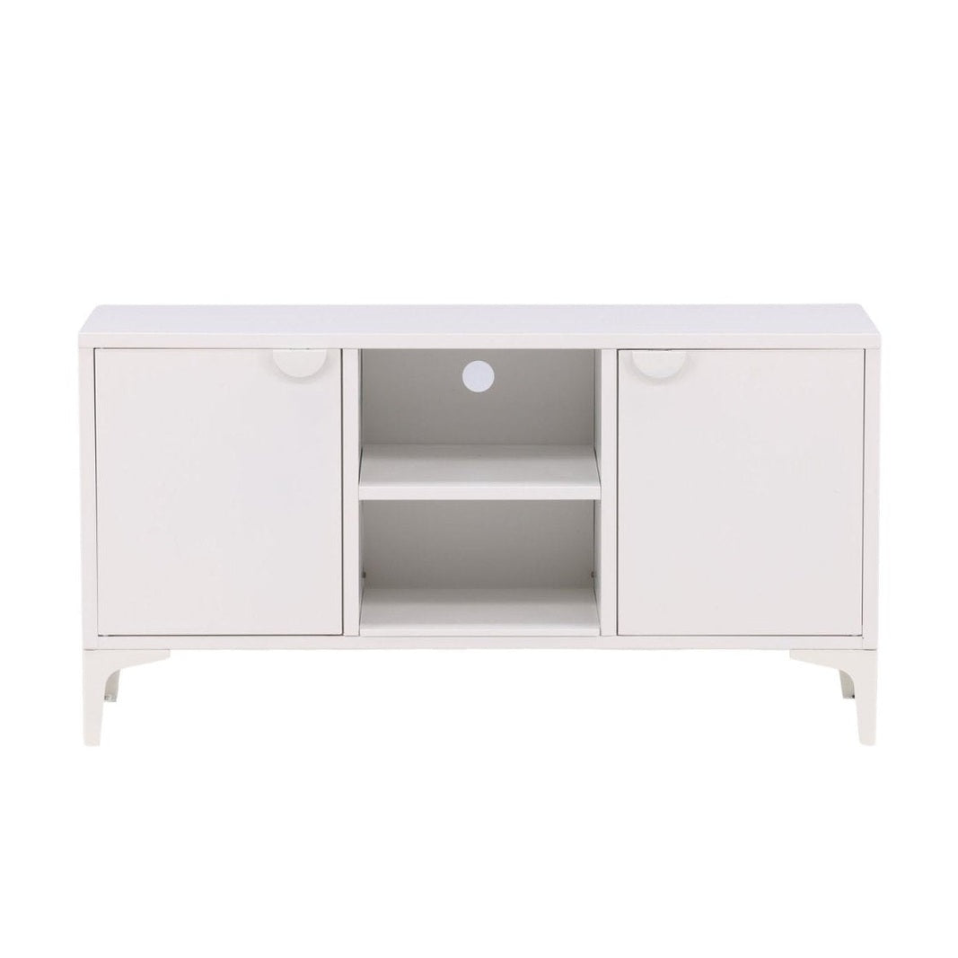 Venture Home Piring TV - bänk 120 x 63, Vit - Azalea Home