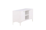 Venture Home Piring TV - bänk 120 x 63, Vit - Azalea Home