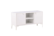 Venture Home Piring TV - bänk 120 x 63, Vit - Azalea Home