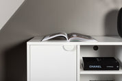 Venture Home Piring TV - bänk 120 x 63, Vit - Azalea Home