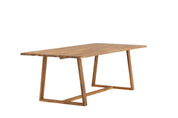 Venture Home Plankton Trädgårdsbord 220 x 100, Natur - Azalea Home