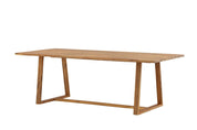 Venture Home Plankton Trädgårdsbord 220 x 100, Natur - Azalea Home