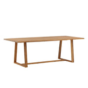 Venture Home Plankton Trädgårdsbord 220 x 100, Natur - Azalea Home