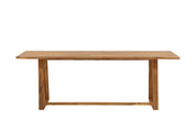 Venture Home Plankton Trädgårdsbord 220 x 100, Natur - Azalea Home