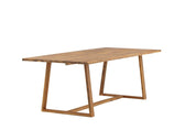 Venture Home Plankton Trädgårdsbord 220 x 100, Natur - Azalea Home