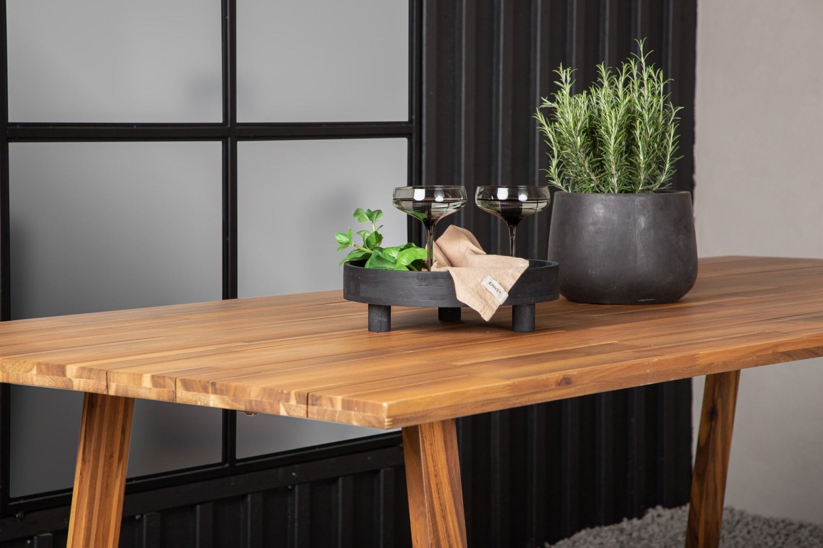 Venture Home Plankton Trädgårdsbord 220 x 100, Natur - Azalea Home