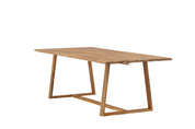 Venture Home Plankton Trädgårdsbord 220 x 100, Natur - Azalea Home