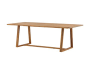 Venture Home Plankton Trädgårdsbord 220 x 100, Natur - Azalea Home