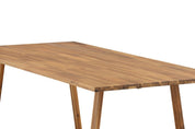 Venture Home Plankton Trädgårdsbord 220 x 100, Natur - Azalea Home