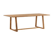 Venture Home Plankton Trädgårdsbord 220 x 100, Natur - Azalea Home
