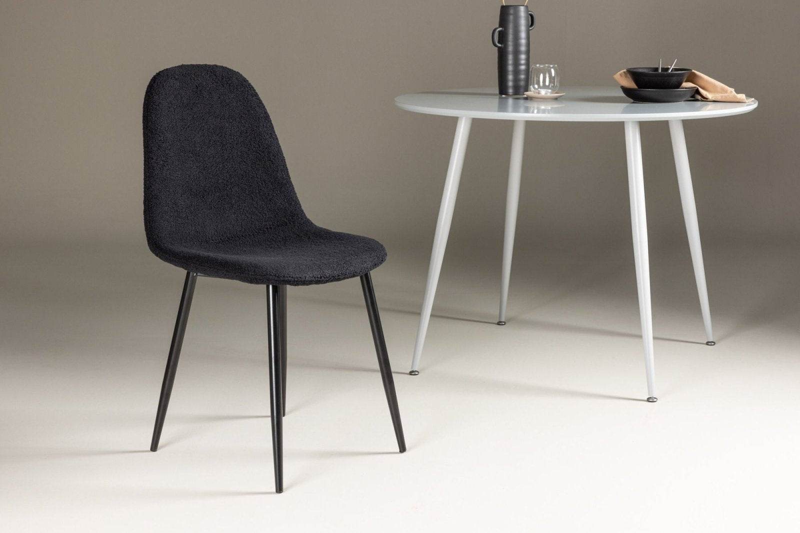 Venture Home Polar Matstol 2 - Pack, Svart - Azalea Home