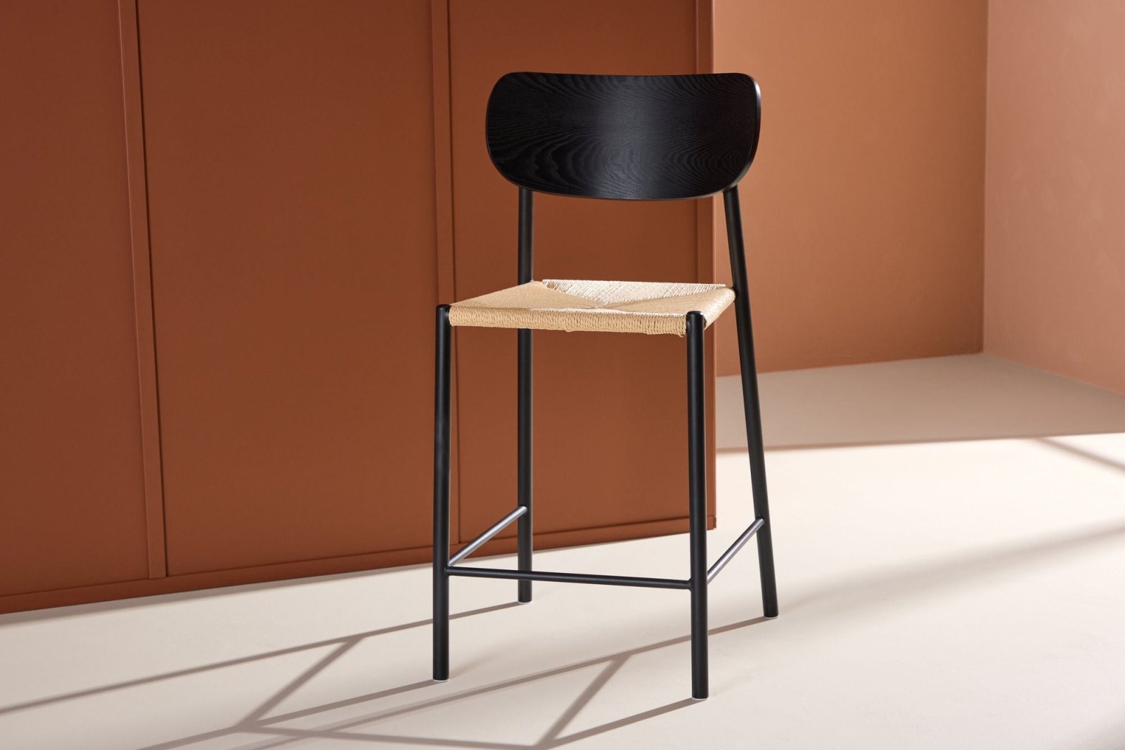 Venture Home Polly Barstol, Svart - Azalea Home