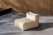 Venture Home Rambo Loungestol Ute, Beige - Azalea Home