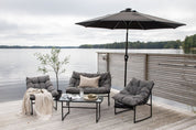 Venture Home Sabal Parasoll, Svart - Azalea Home