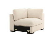 Venture Home Salerno Hörnsoffa, Beige - Azalea Home