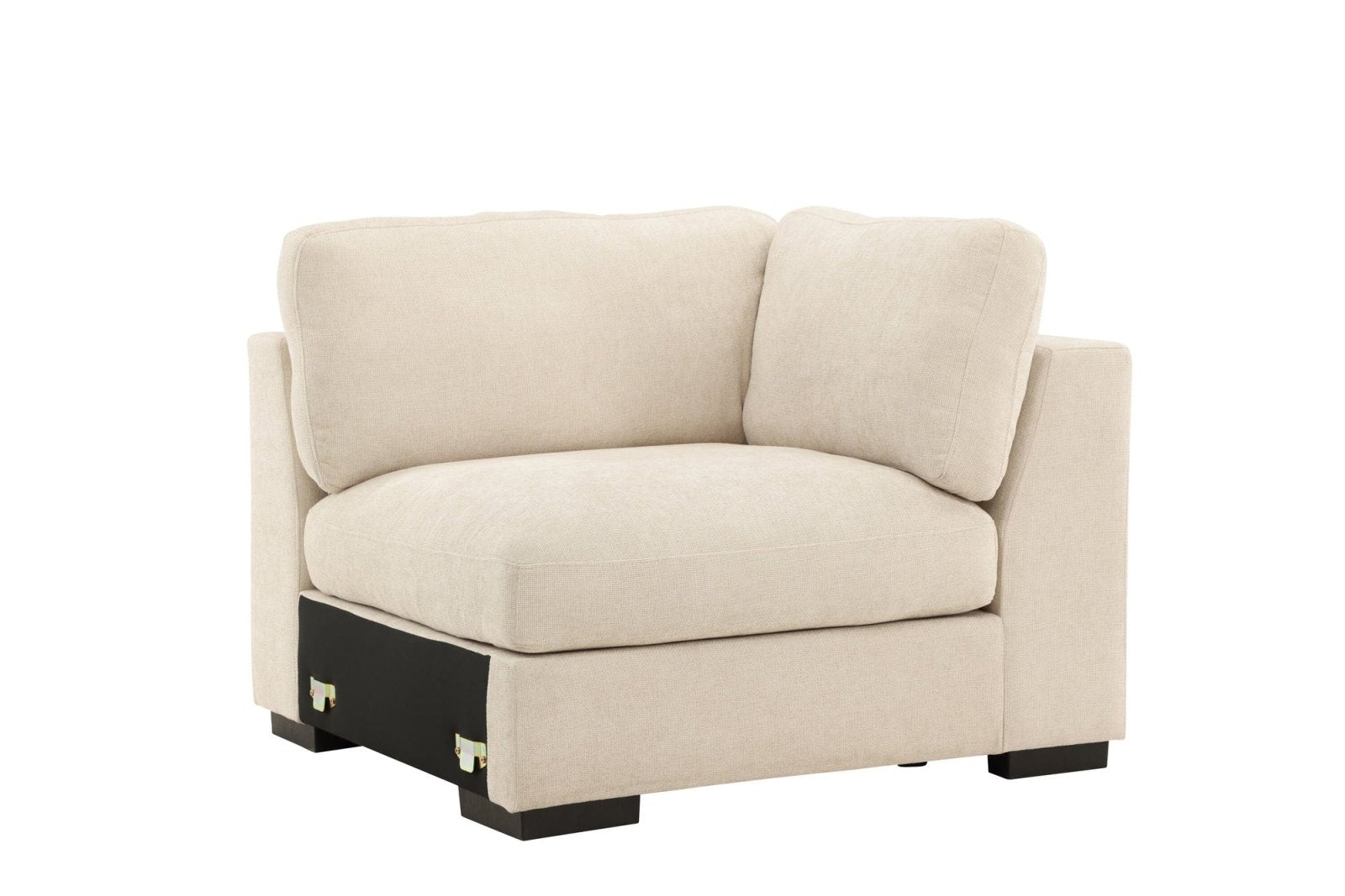 Venture Home Salerno Hörnsoffa, Beige - Azalea Home
