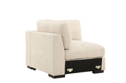 Venture Home Salerno Hörnsoffa, Beige - Azalea Home