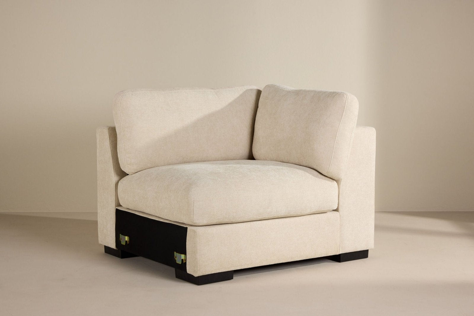 Venture Home Salerno Hörnsoffa, Beige - Azalea Home