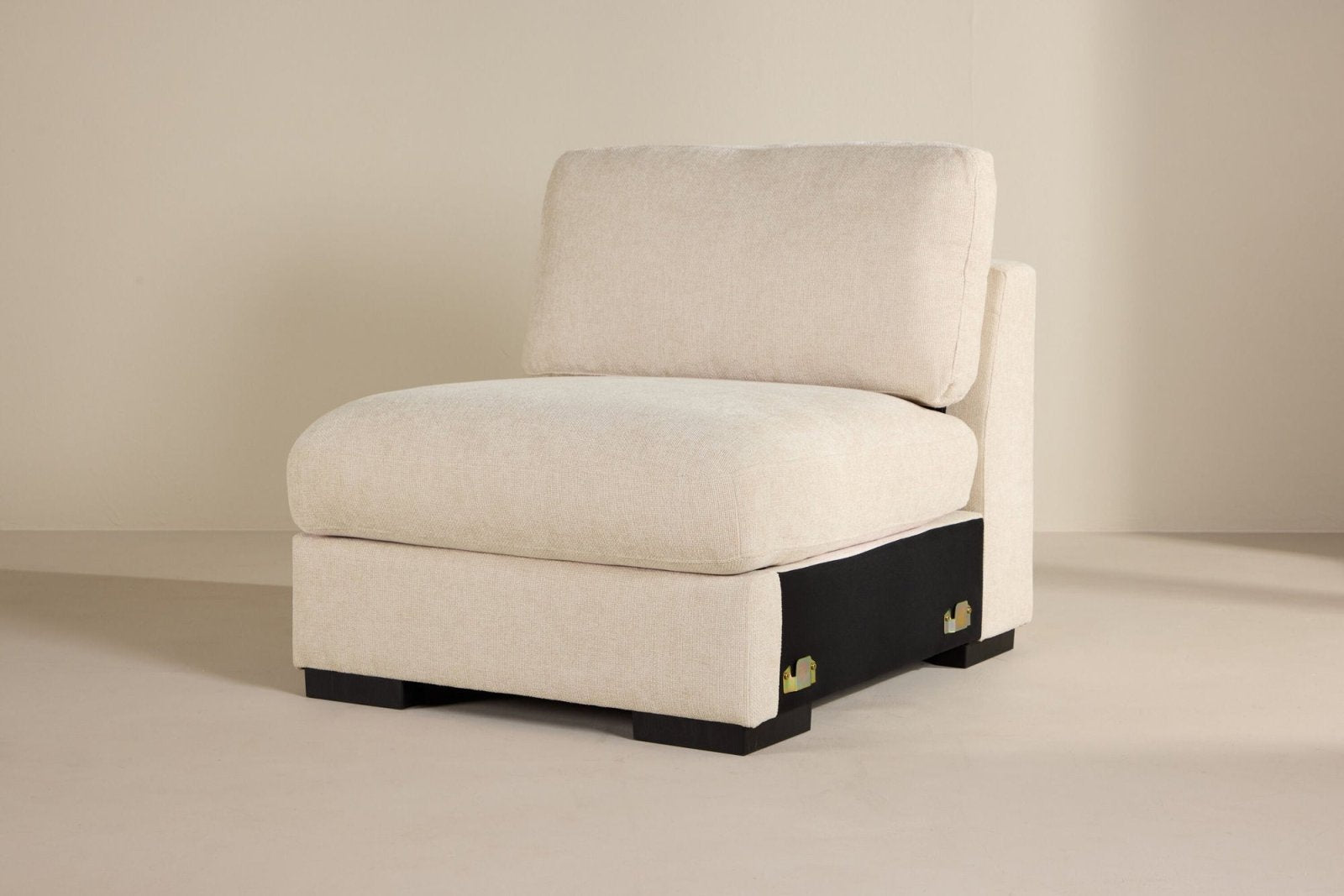 Venture Home Salerno Hörnsoffa, Beige - Azalea Home